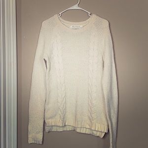 Max Studio White/Cream Long Sweater! Large!